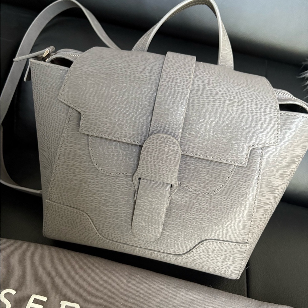 SENREVE backpack/crossbody Italian leather - Picture 2 of 13
